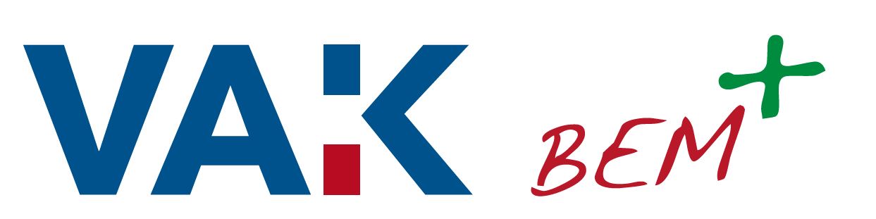 Logo VAK BEMplus BEM - Betriebliches Eingliederungsmanagement