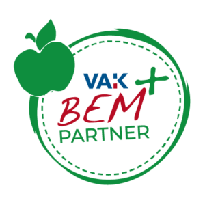 Logo VAK BEM+ und Partner Logo VAK BEM+ und Partner